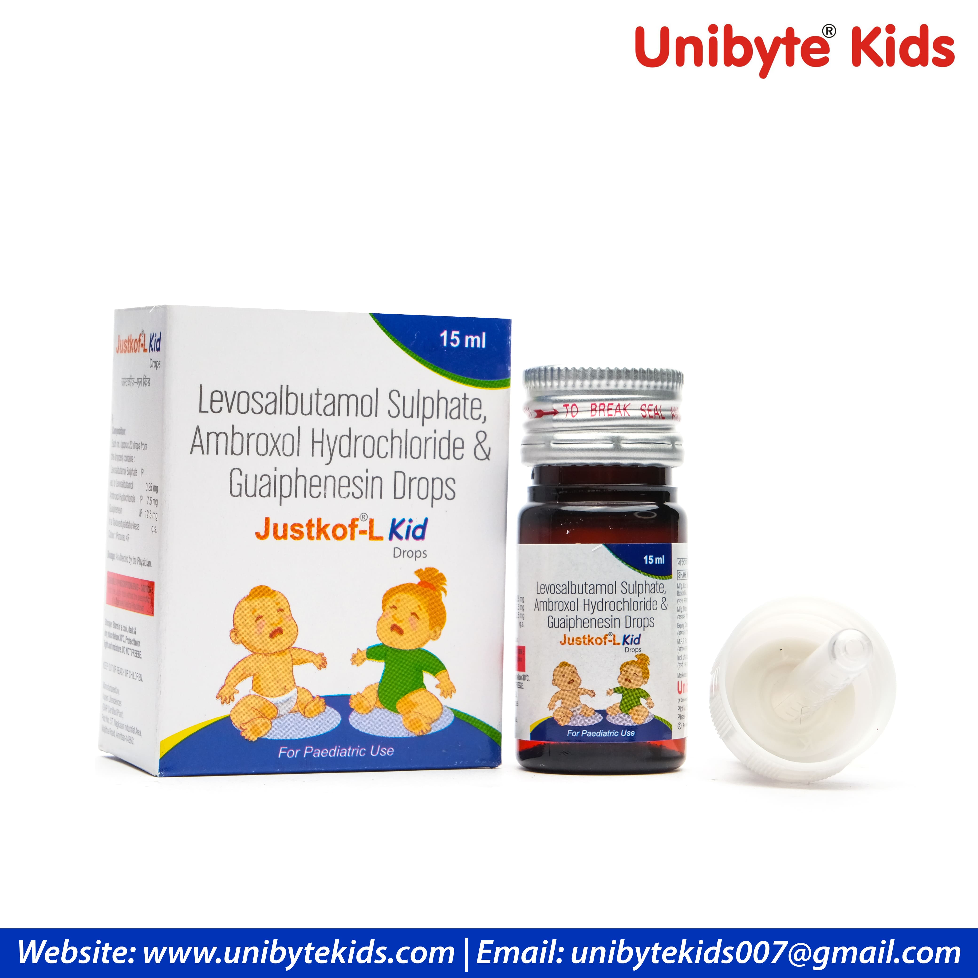 Levosalbutamol, Ambroxol and Guaiphenesin Syrup Manufacturer, Franchise &  Supplier